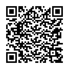 QR-код для номера телефона +12677257858