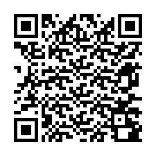 Codice QR per il numero di telefono +12677280730