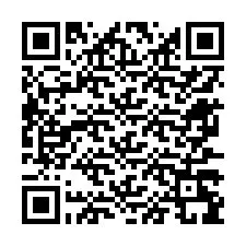 QR-code voor telefoonnummer +12677299878