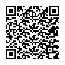 Código QR para número de teléfono +12677318243