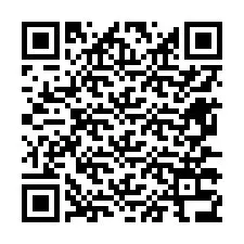 Código QR para número de teléfono +12677336672