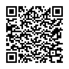 Código QR para número de teléfono +12677338191