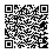 QR-code voor telefoonnummer +12677402027