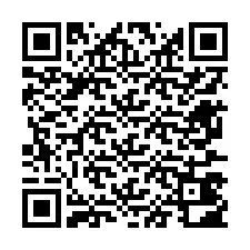 Kode QR untuk nomor Telepon +12677402036