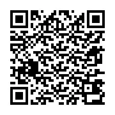 QR Code pour le numéro de téléphone +12677432044