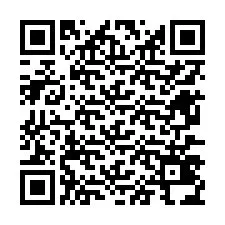 QR Code pour le numéro de téléphone +12677434652