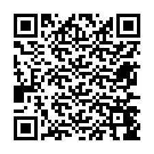 Código QR para número de teléfono +12677446627