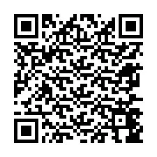 QR Code สำหรับหมายเลขโทรศัพท์ +12677446628