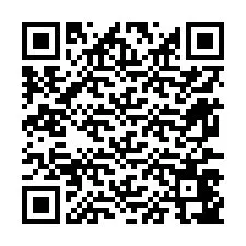 Código QR para número de teléfono +12677447561