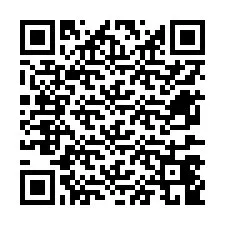 Kode QR untuk nomor Telepon +12677449003