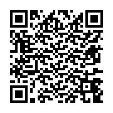 Codice QR per il numero di telefono +12677449006