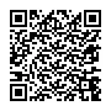 QR-code voor telefoonnummer +12677449008