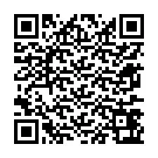 Codice QR per il numero di telefono +12677463414