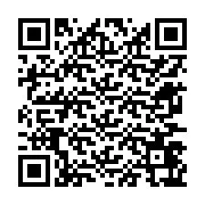 QR Code pour le numéro de téléphone +12677467594