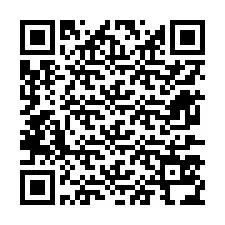 QR-code voor telefoonnummer +12677534445