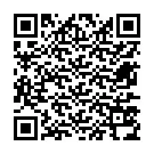 Kode QR untuk nomor Telepon +12677534447