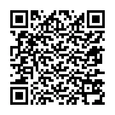 QR-code voor telefoonnummer +12677534448