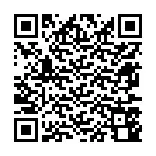 Kode QR untuk nomor Telepon +12677540428