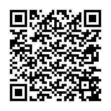 Código QR para número de telefone +12677547684