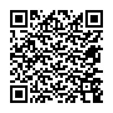 Codice QR per il numero di telefono +12677548363