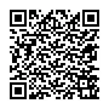 Código QR para número de teléfono +12677561698