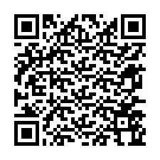 Código QR para número de teléfono +12677564760