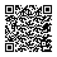 Codice QR per il numero di telefono +12677573747