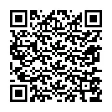 Codice QR per il numero di telefono +12677576214