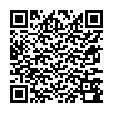 QR код за телефонен номер +12677580084