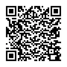 QR-код для номера телефона +12677580286