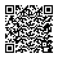 QR Code pour le numéro de téléphone +12677580665