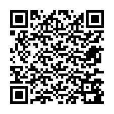 Kode QR untuk nomor Telepon +12677581117