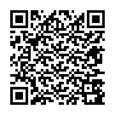 Codice QR per il numero di telefono +12677581892