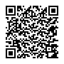 QR Code สำหรับหมายเลขโทรศัพท์ +12677582852