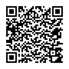 Codice QR per il numero di telefono +12677582853