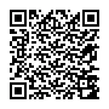 Codice QR per il numero di telefono +12677582921