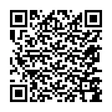 QR kód a telefonszámhoz +12677584179