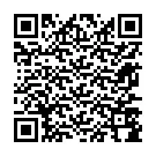 QR-код для номера телефона +12677584965