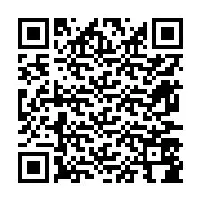 QR-koodi puhelinnumerolle +12677584991