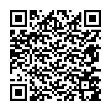 Código QR para número de teléfono +12677585732