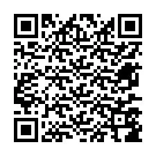 Kode QR untuk nomor Telepon +12677586113