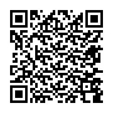 Codice QR per il numero di telefono +12677588326