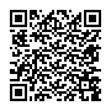 QR-code voor telefoonnummer +12677589596