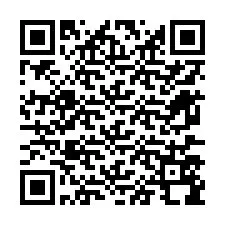 Codice QR per il numero di telefono +12677598211