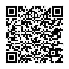 Codice QR per il numero di telefono +12677614843