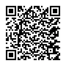 Codice QR per il numero di telefono +12677615739