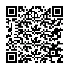 QR Code pour le numéro de téléphone +12677618712