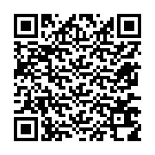 Código QR para número de telefone +12677618719