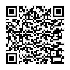 Código QR para número de teléfono +12677633388