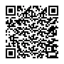 Codice QR per il numero di telefono +12677633389